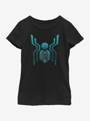 Marvel Spiderman: Far From Home Spider Logo Youth Girls T-Shirt