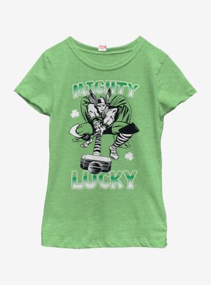 Marvel Thor Mighty Lucky Youth Girls T-Shirt