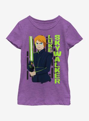Star Wars Jedi Luke Youth Girls T-Shirt
