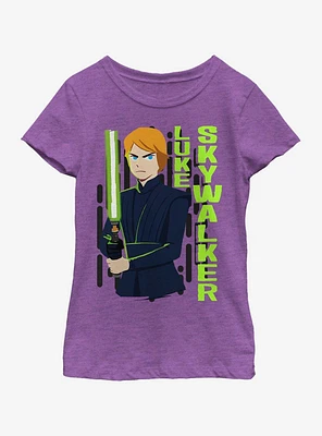 Star Wars Jedi Luke Youth Girls T-Shirt