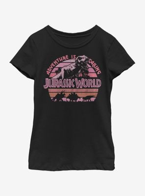 Jurassic Park Adventure Call Youth Girls T-Shirt