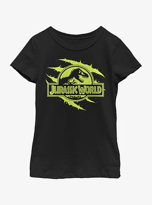Jurassic Park Dino Slash Youth Girls T-Shirt