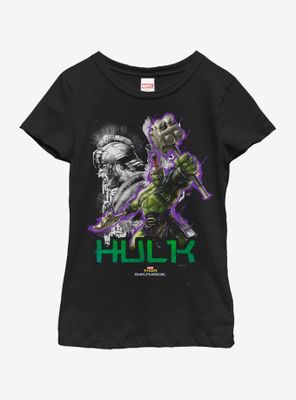 Marvel Hulk Only Youth Girls T-Shirt
