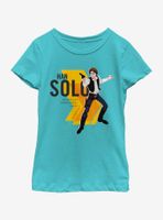 Star Wars Solo Blaster Youth Girls T-Shirt