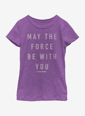 Star Wars Ombre Force Youth Girls T-Shirt