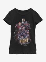 Marvel Avengers: Endgame Life Fight Youth Girls T-Shirt