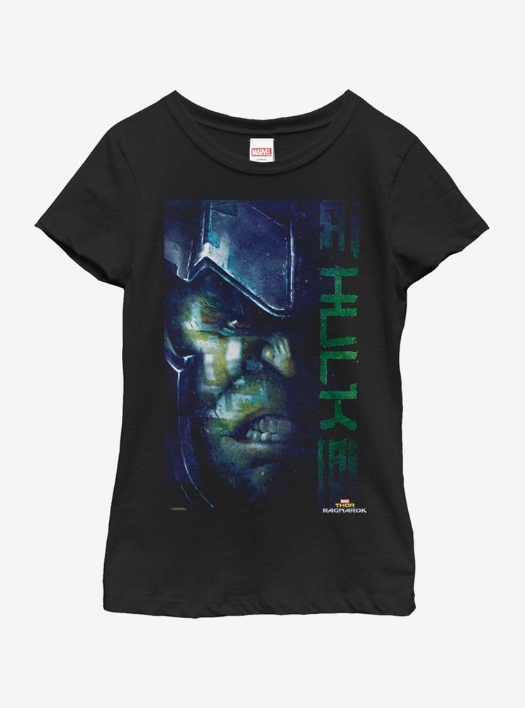 Marvel Hulk Youth Girls T-Shirt