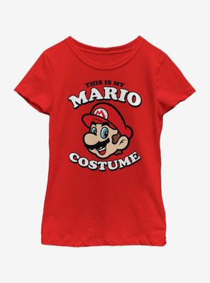 Nintendo Super Mario Costume Youth Girls T-Shirt