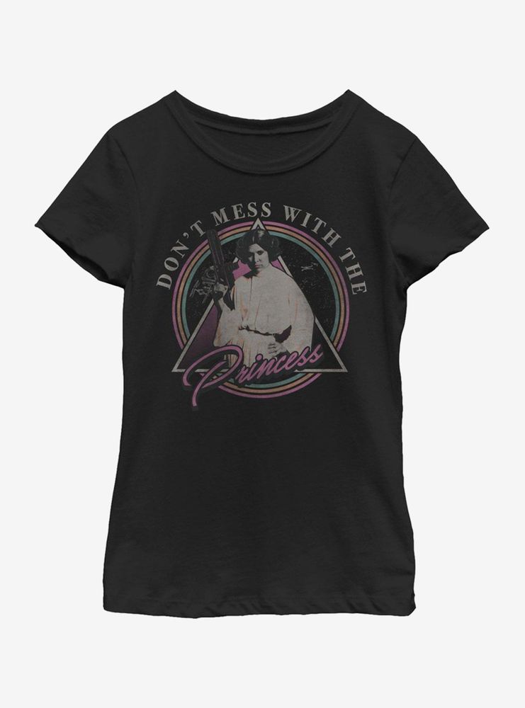 Star Wars Dont Mess Youth Girls T-Shirt