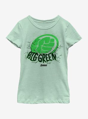 Marvel Avengers: Endgame Big Green Youth Girls T-Shirt