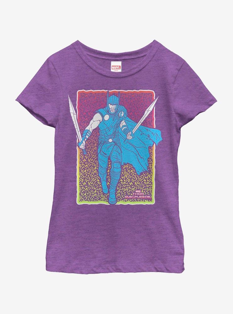 Marvel Thor Nineties Youth Girls T-Shirt