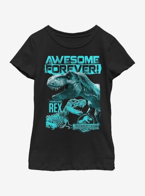 Jurassic Park Awesome Dino Youth Girls T-Shirt