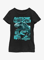 Jurassic Park Awesome Dino Youth Girls T-Shirt