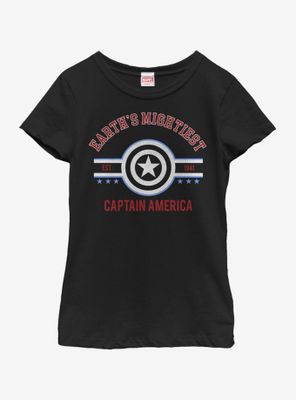 Marvel Captain America Mighty Youth Girls T-Shirt