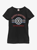 Marvel Captain America Mighty Youth Girls T-Shirt