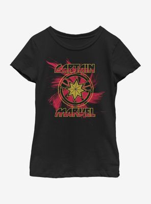 Marvel Captain Swirl Youth Girls T-Shirt