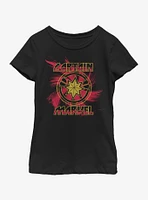 Marvel Captain Swirl Youth Girls T-Shirt
