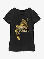 Star Wars Endor Forest Youth Girls T-Shirt