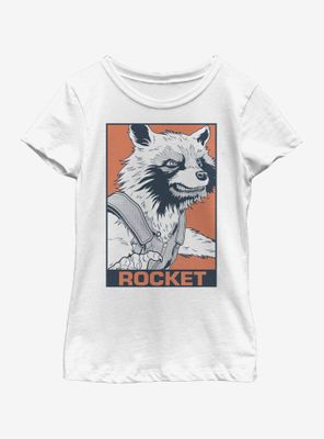 Marvel Avengers: Endgame Pop Rocket Youth Girls T-Shirt