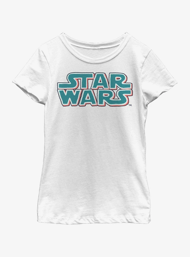 Star Wars Classic Logo Youth Girls T-Shirt