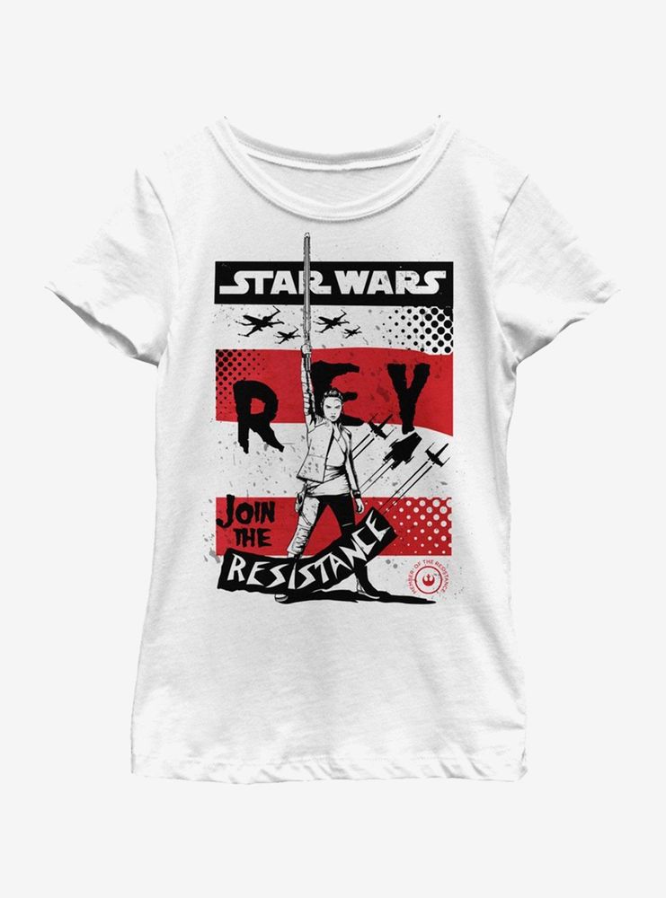 Star Wars The Last Jedi Raised Mod Youth Girls T-Shirt