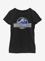 Jurassic Park Blue Glow Youth Girls T-Shirt