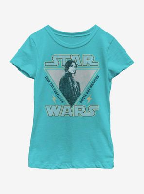 Star Wars The Last Jedi Triangle Youth Girls T-Shirt