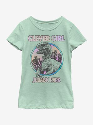 Jurassic Park Cleverest Girl Youth Girls T-Shirt
