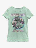 Jurassic Park Cleverest Girl Youth Girls T-Shirt