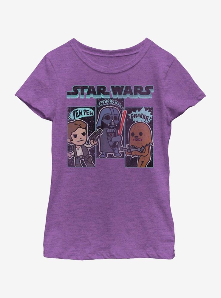 Star Wars Sound Effects Youth Girls T-Shirt