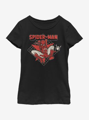 Marvel Spiderman: Far From Home Spidey Pop Youth Girls T-Shirt