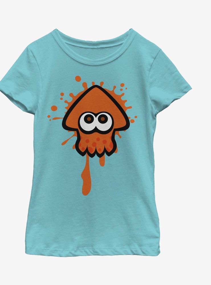 Nintendo Orange Team Youth Girls T-Shirt