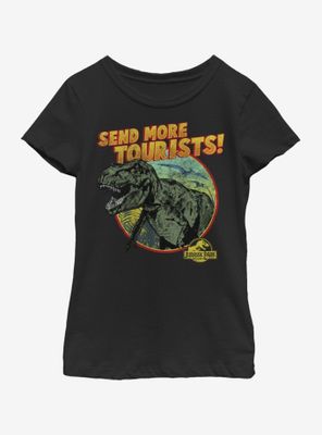 Jurassic Park Send Tourists Youth Girls T-Shirt