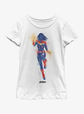 Marvel Avengers: Endgame Painted Youth Girls T-Shirt