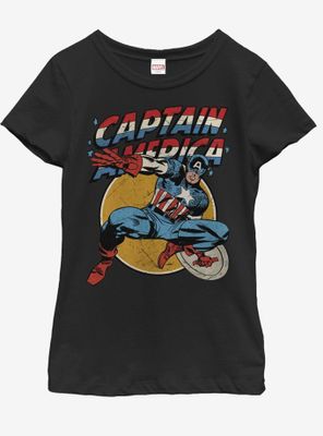 Marvel Captain America Youth Girls T-Shirt