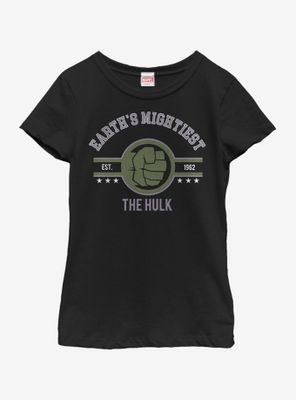 Marvel Hulk Mighty Youth Girls T-Shirt