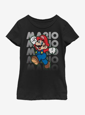 Nintendo Super Mario Four Youth Girls T-Shirt