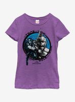 Marvel Thor Hulk Trope Youth Girls T-Shirt