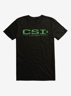 CSI: Crime Scene Investigation Green Logo T-Shirt