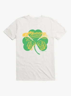 Cheers Shamrock And Beer T-Shirt