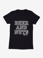 Cheers Beer And Nuts Womens T-Shirt