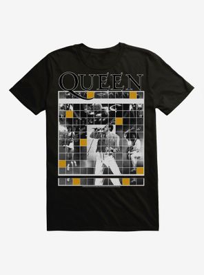 Queen Freddie Grid T-Shirt