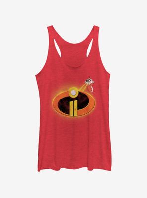 Disney Pixar Incredibles 2 Logo Beam Womens Tank Top