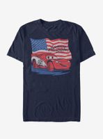 Disney Pixar Cars Lightning Flag T-Shirt