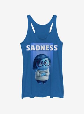 Disney Pixar Inside Out Sadness Womens Tank Top