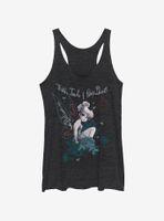 Disney Tinker Bell Faith Trust Pixie Dust Womens Tank Top