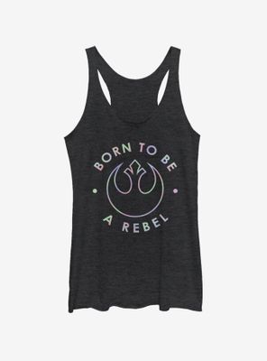 Star Wars Born To Be A Rebel Womens Tank Top