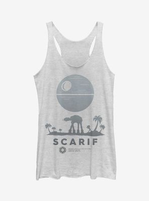 Star Wars Rogue One Scarif Ombre Womens Tank Top