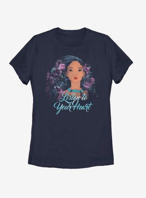Disney Pocahontas Flower Womens T-Shirt