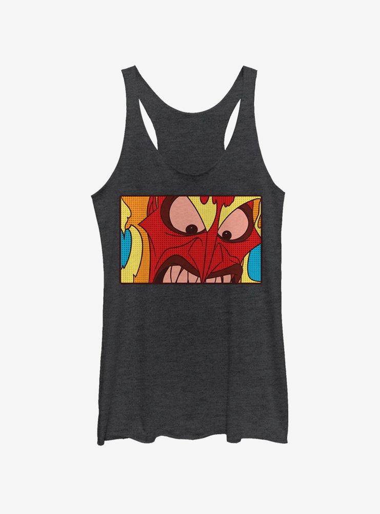 Disney Villains Angry Hades Womens Tank Top